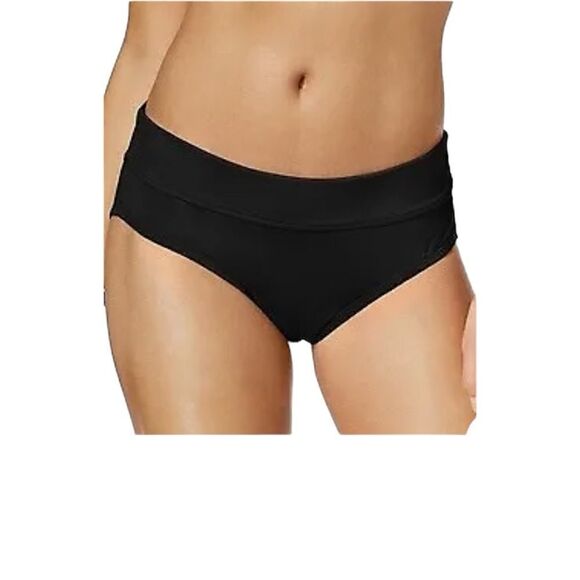 Nike BLACK Active Hipster Bikini Swim Bottom, US X-Large - Picture 2 of 6